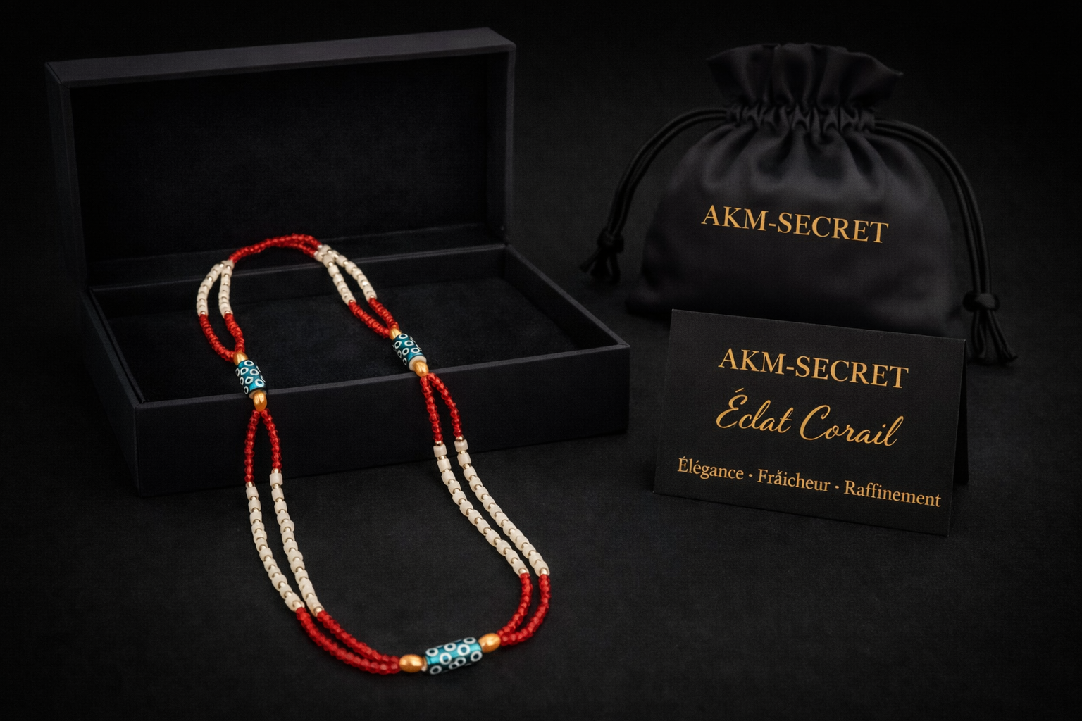 BAYA – Éclat Corail | AKM-SECRET