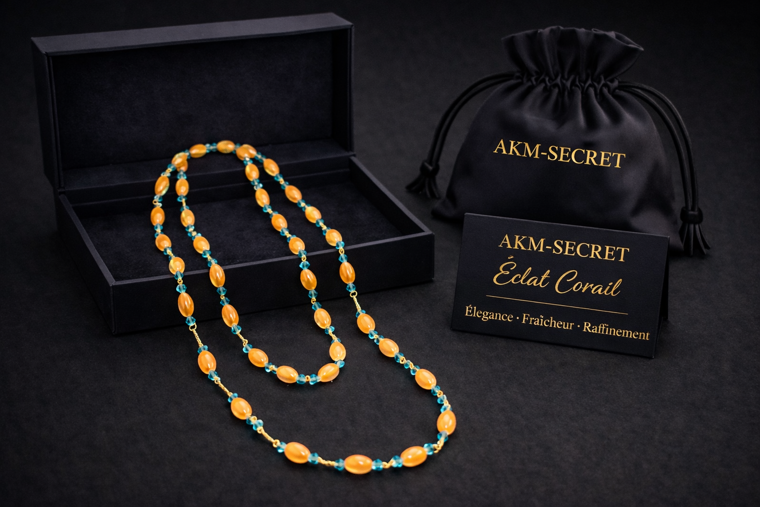 BAYA – Éclat Corail | AKM-SECRET
