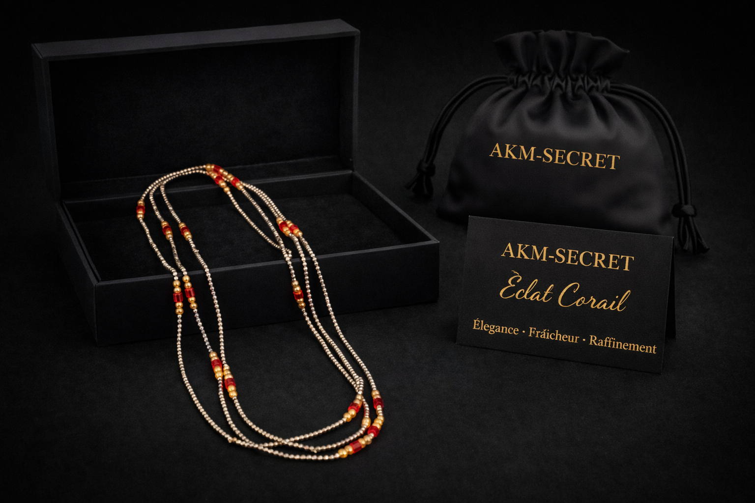 BAYA – Éclat Corail | AKM-SECRET